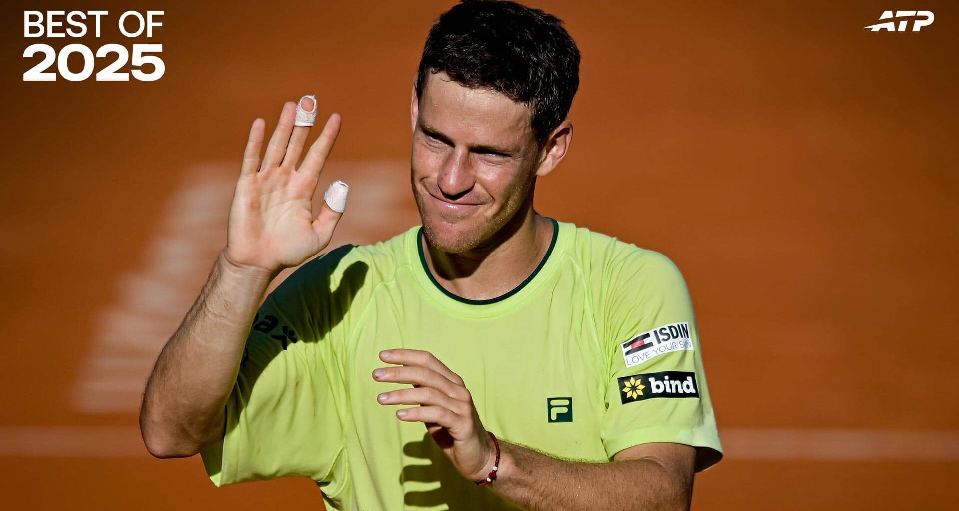 Diego Schwartzman retired in Buenos Aires this year.