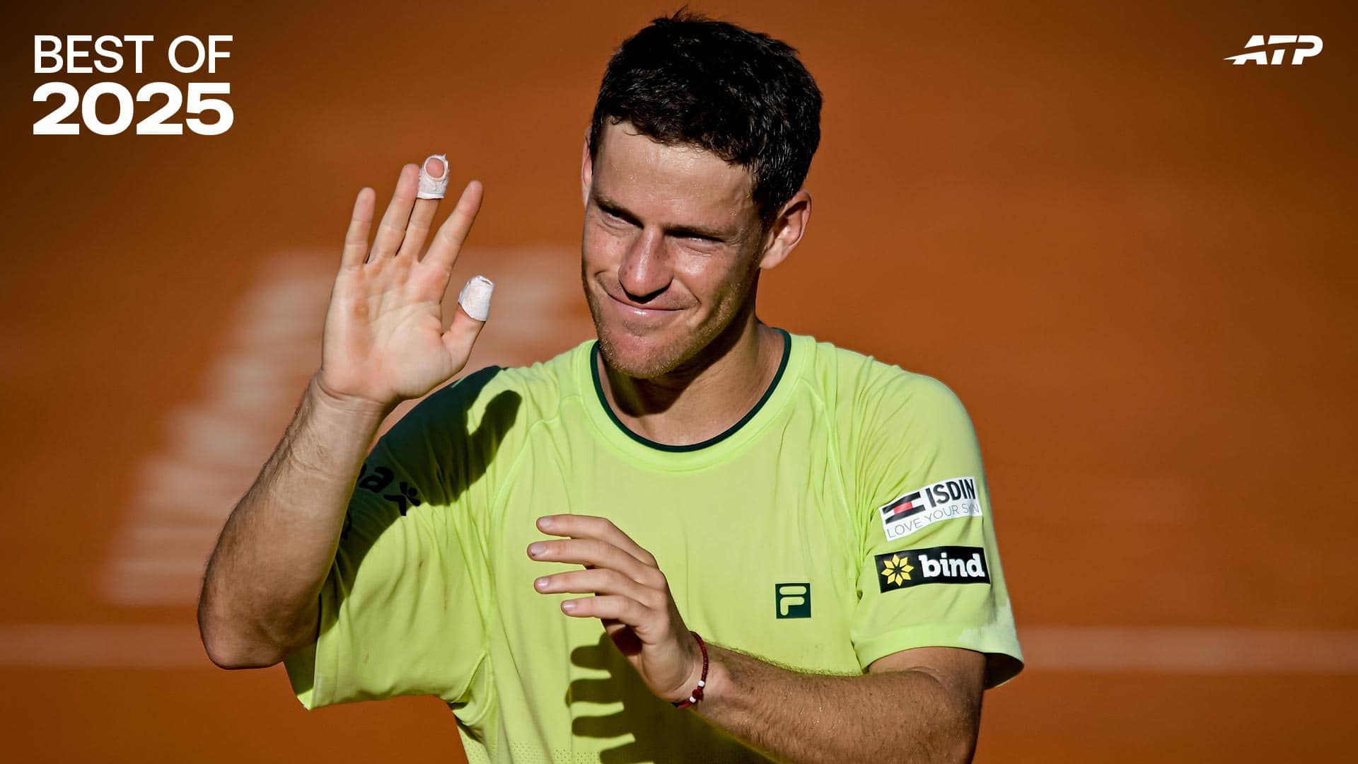 Diego Schwartzman retired in Buenos Aires this year.