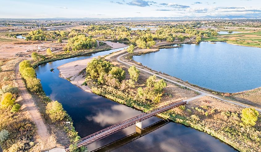South Platte River near Denver, Colorado.