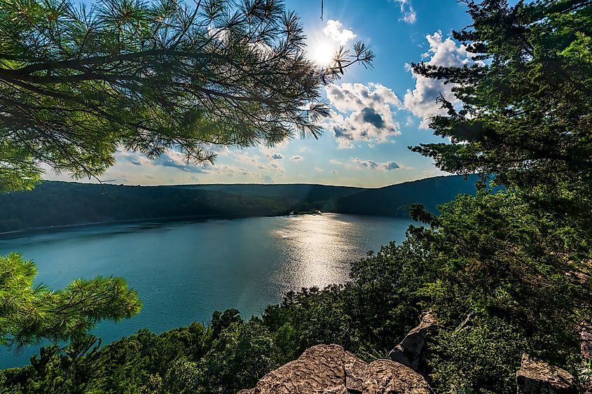 Devil's Lake State Park in Wisconsin.