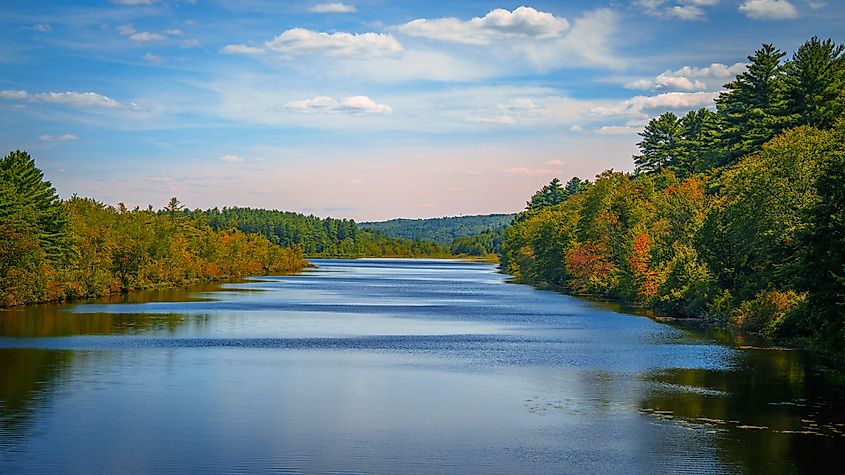 Massabesic Lake in New Hampshire.