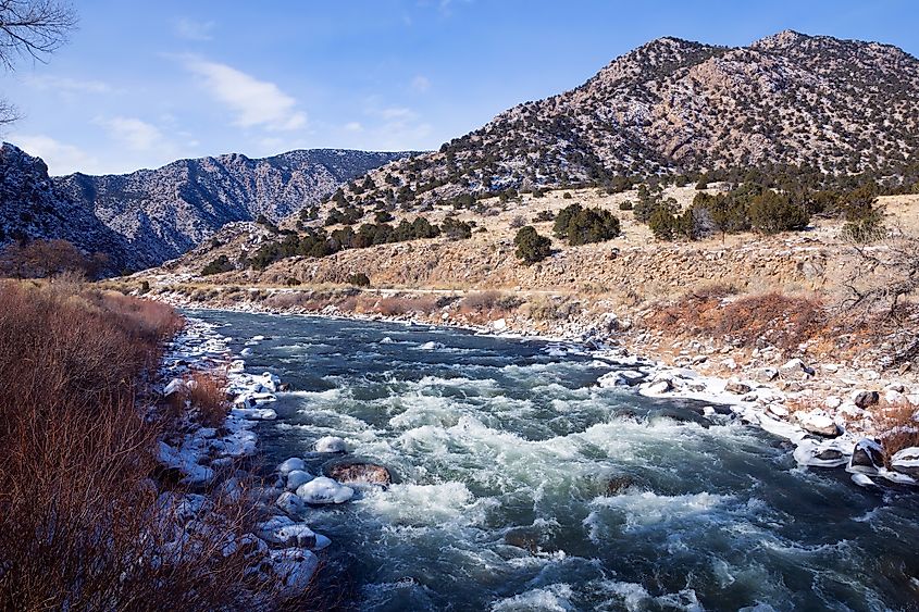 The headwaters of the Arkansas river, Colorado.