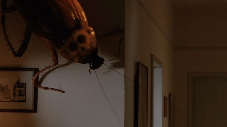 a giant cockroach in Silent Night Deadly Night 4 Initiation