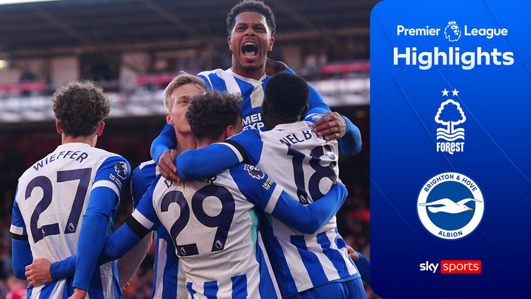 Nottingham Forest 0-2 Brighton | Premier League highlights