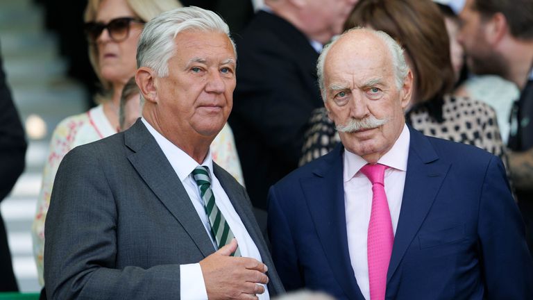 Peter Lawwell and Dermot Desmond