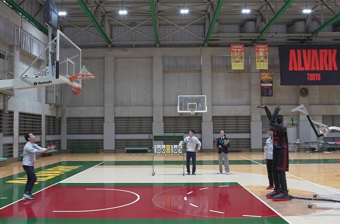 The Longest Basketball Shot Ever Was Made From 34.6 Metres (113 Ft 6 In) Away By Joshua Walker (usa) In 2022