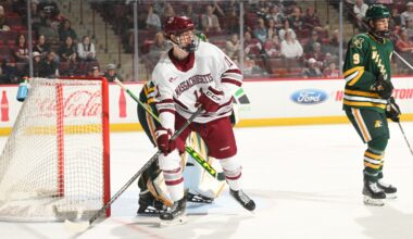 Blackhawks prospect Vaclav Nestrasil blowing away his own expectations at UMass