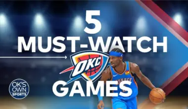 Here's the 5 most important OKC Thunder games to watch in 2026, according to Steve McGehee