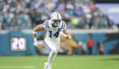 Alec Pierce upgraded to full, Sauce Gardner remains out of practice