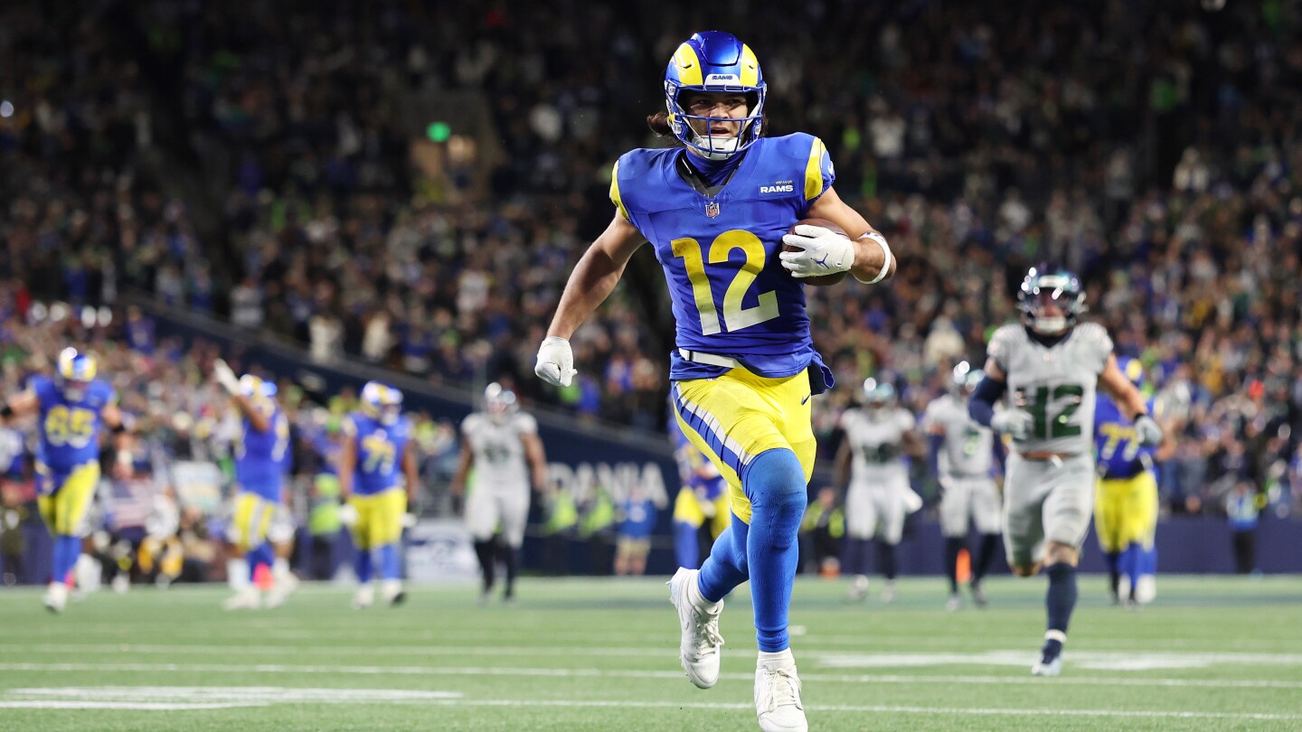 Puka Nacua becomes second receiver ever to go over 150 yards in three consecutive games