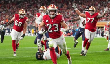 No practice for Christian McCaffrey, Trent Williams on Tuesday