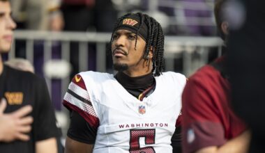 Commanders shutting down Jayden Daniels for rest of 2025