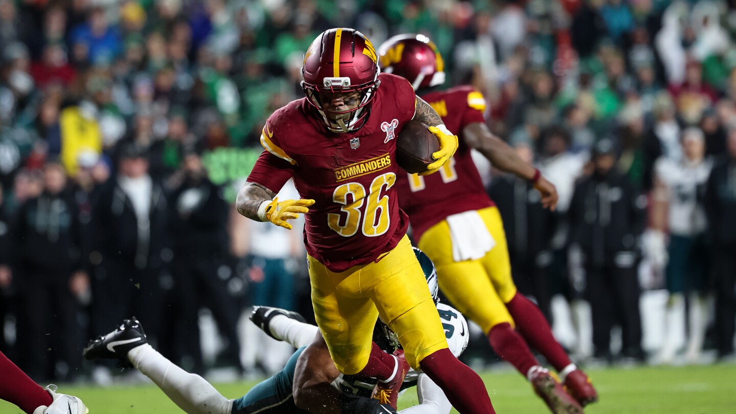 Commanders list Chris Rodriguez as questionable with an illness