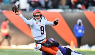 Ravens up 24-0 after returning Joe Burrow interception for a touchdown