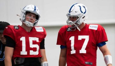 Report: Riley Leonard will start Colts season finale over Philip Rivers