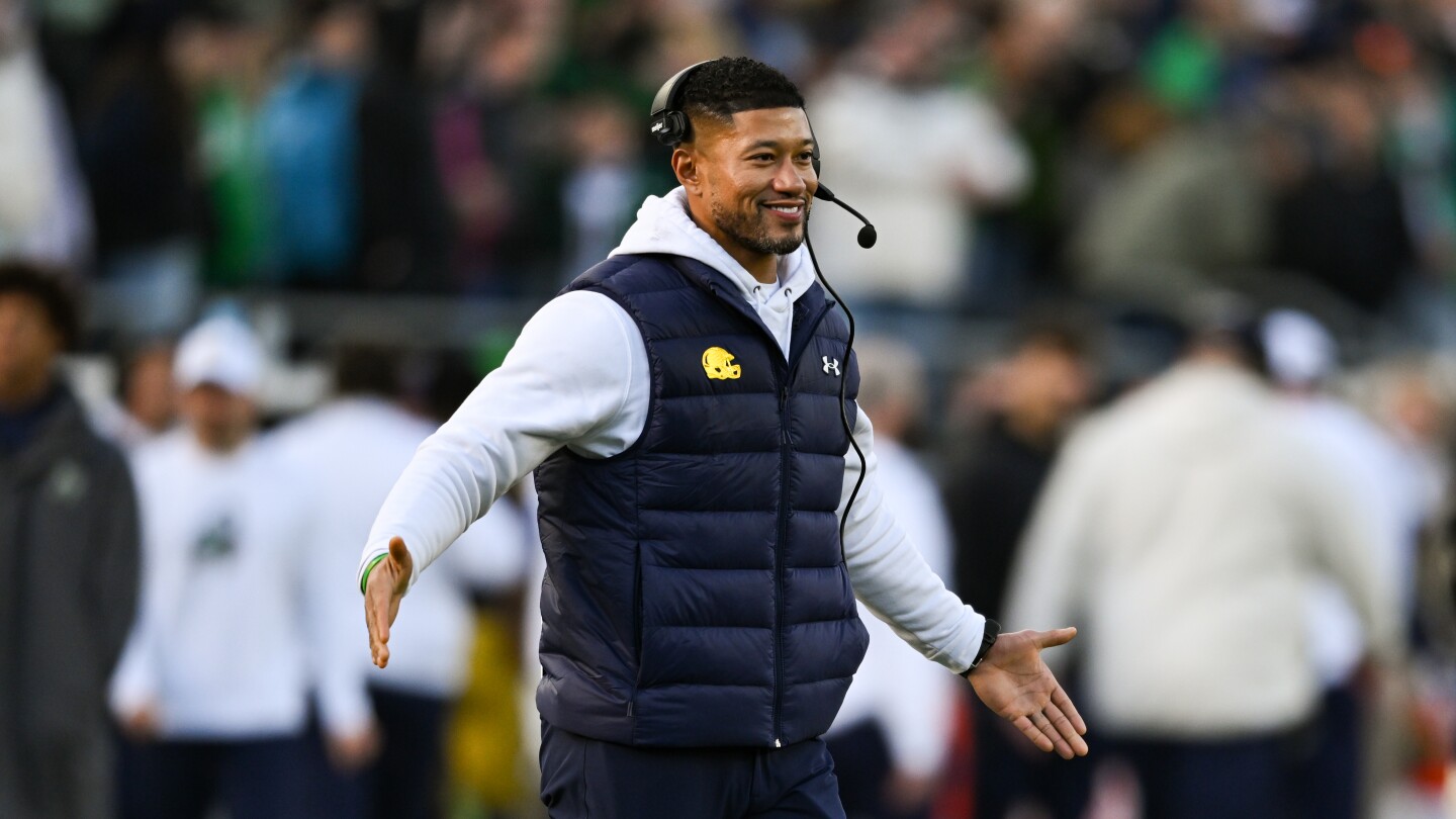 With Marcus Freeman generating potential NFL interest, Notre Dame AD wants to keep him