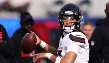 C.J. Stroud, Texans starters will play with division title still in play