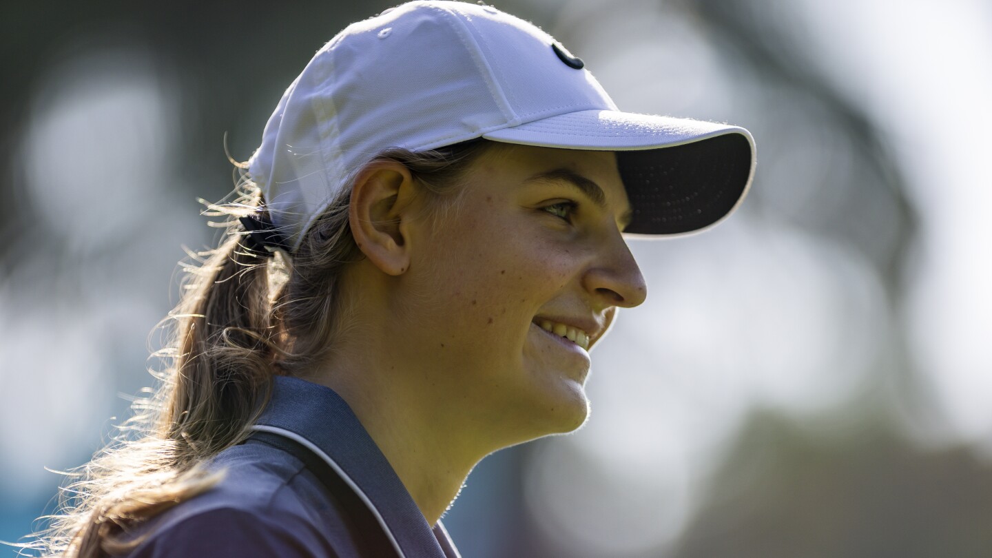 LPGA’s 6-foot-3 medalist at Final Qualifying can swing it over 110 mph, leads several Euro grads