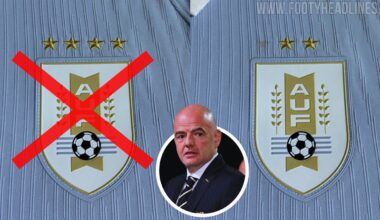 Report: Uruguay Forced to Remove 2 Stars for 2026 World Cup