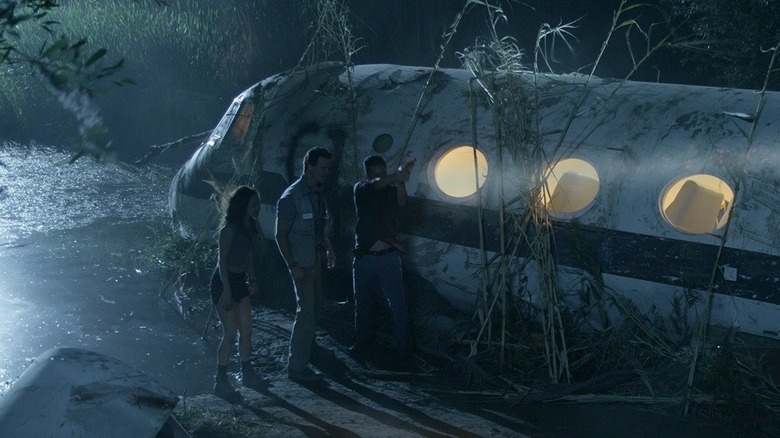 A plane in Victor Crowley