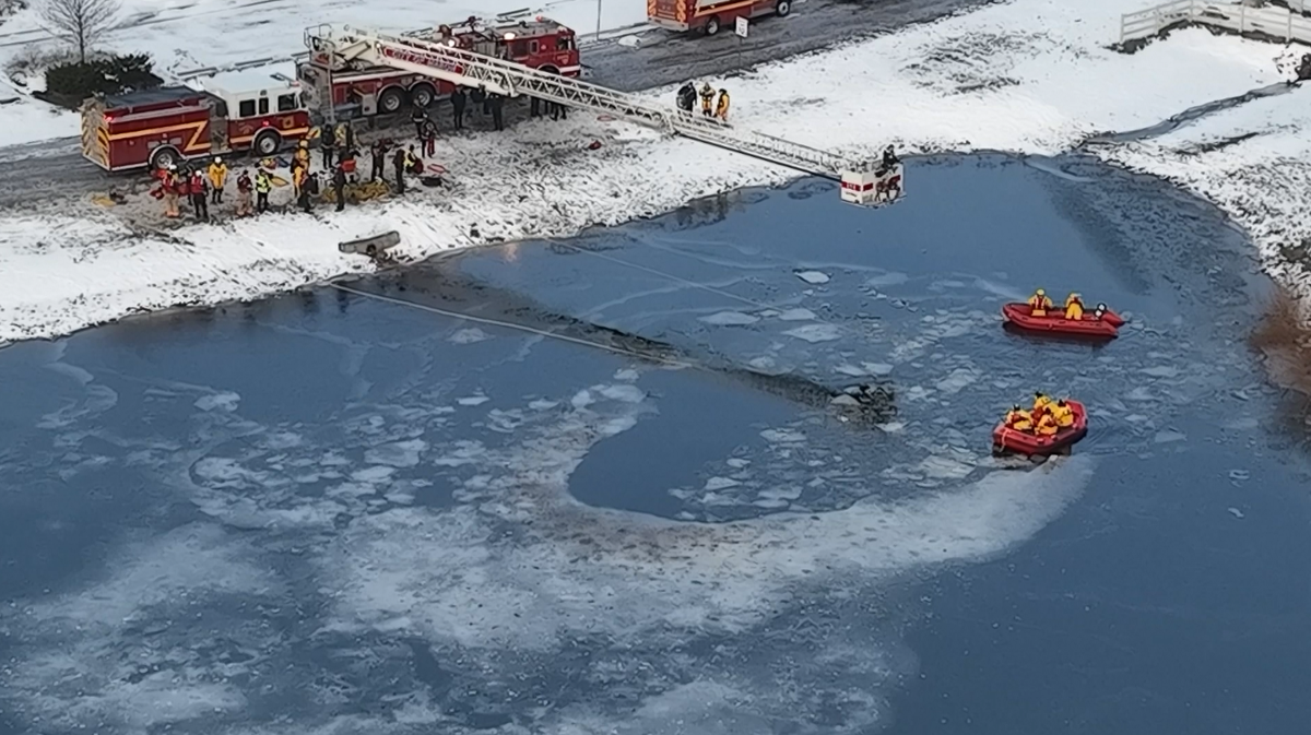 Coroner IDs man pulled from icy lake Wednesday at VOA Metro Park