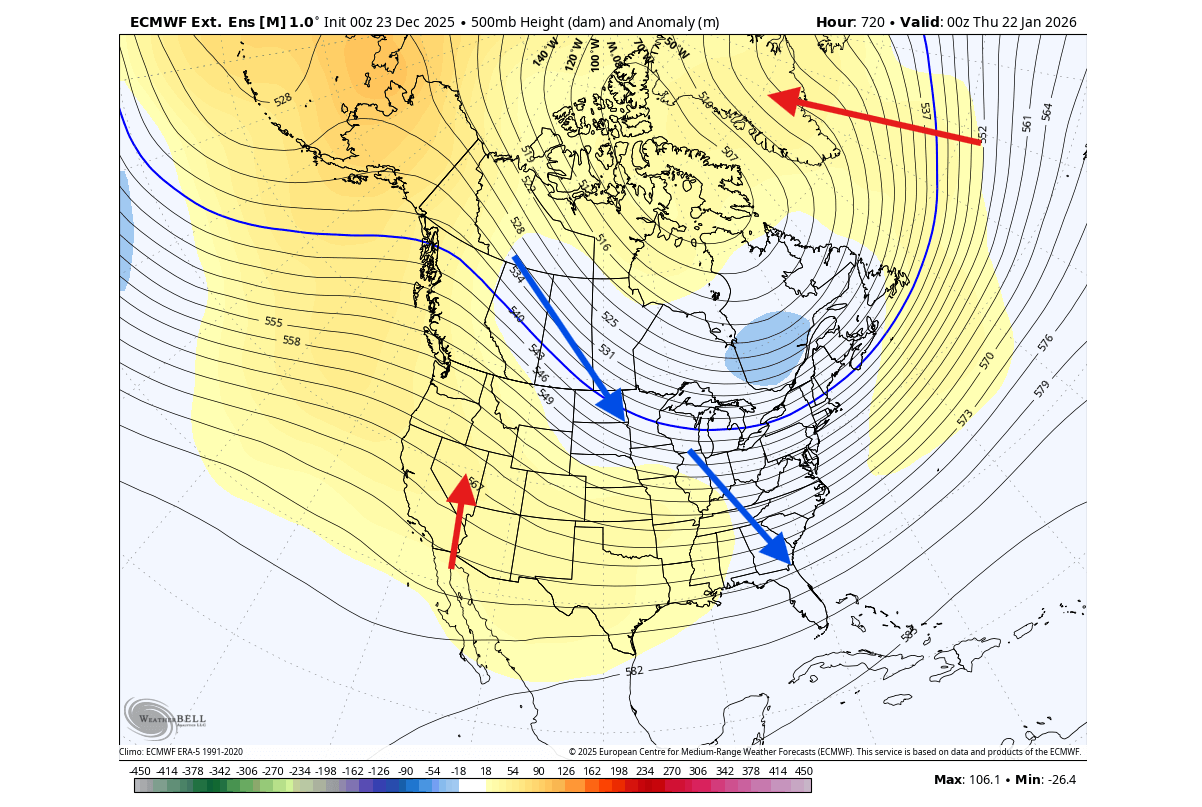 winter-forecast-january-500mb-pressure-anomaly-pattern-ecmwf-united-states-canada-extended-second-half