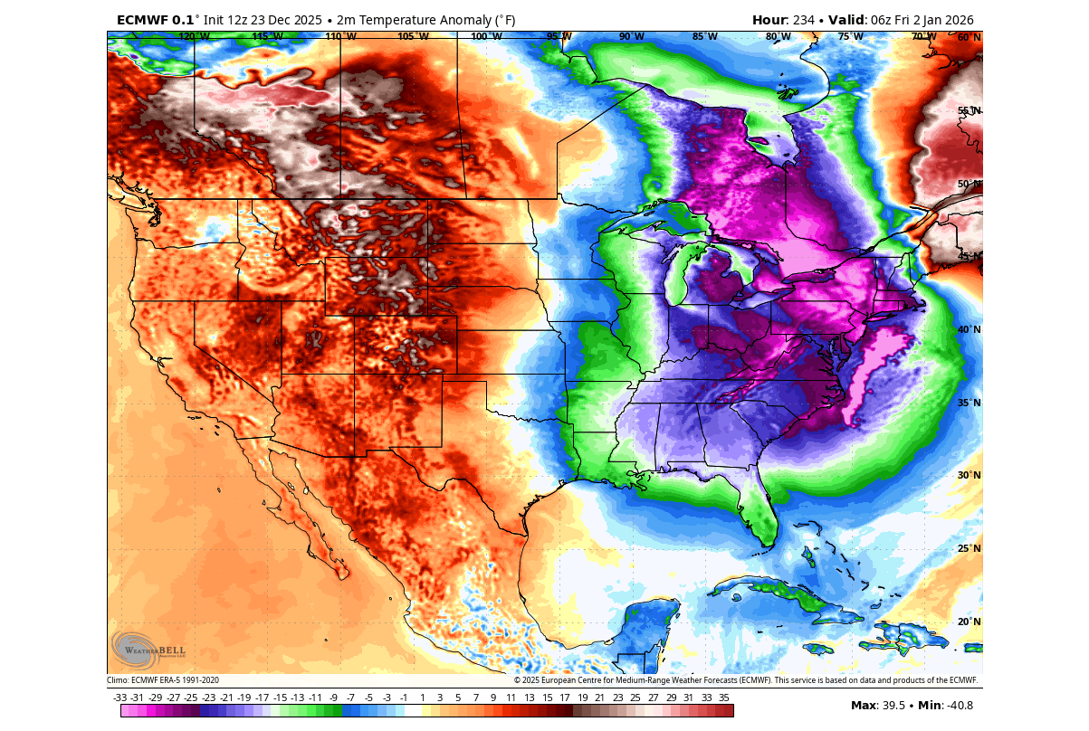 winter-forecast-january-surface-temperature-anomaly-pattern-ecmwf-united-states-canada-cold