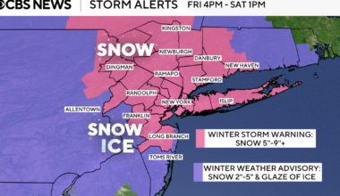 Winter storm live updates for New York, New Jersey, Connecticut as heavy snow hits region