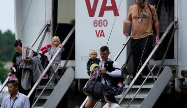 South African immigration authorities raid a US refugee processing center