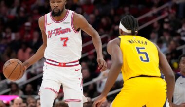 Kevin Durant's 30 points power Rockets to 126-119 win over Pacers