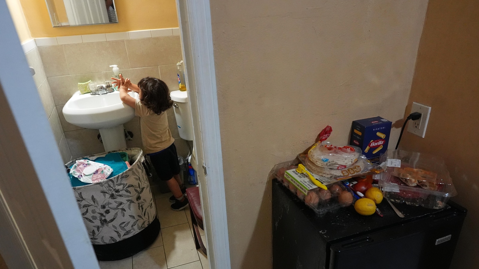 Photos of families who set off on migration journeys and found themselves torn apart