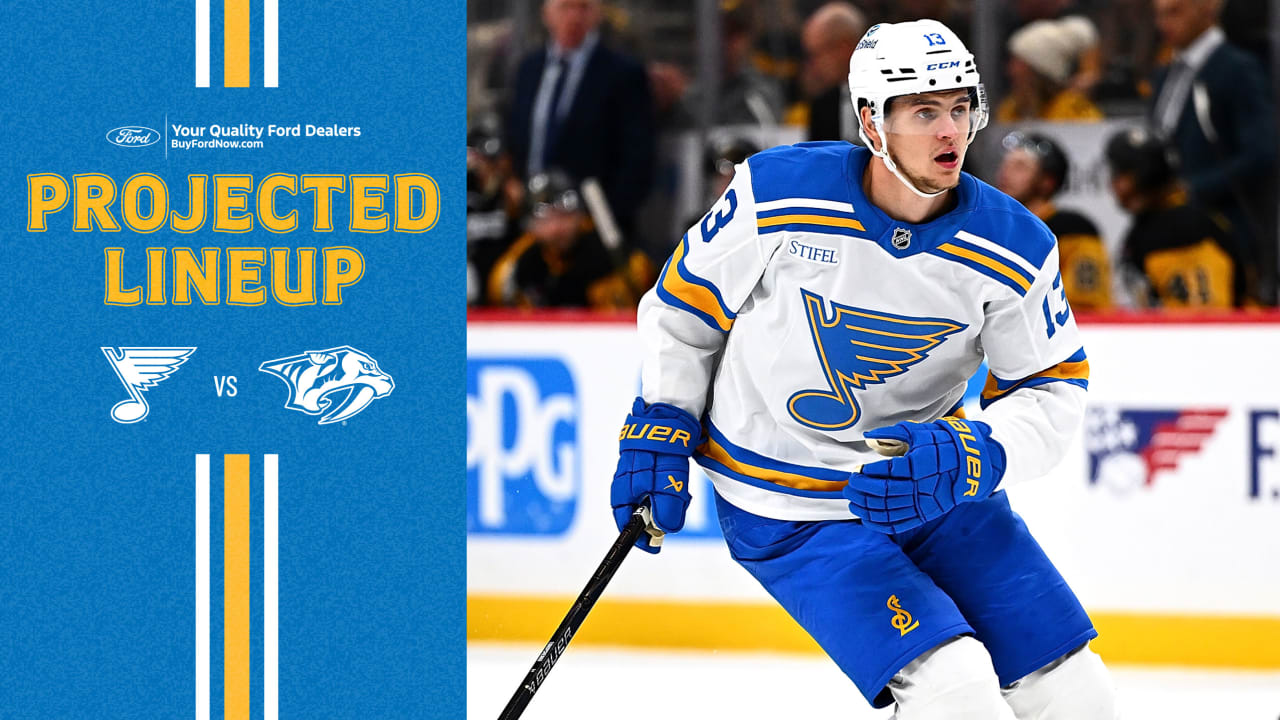 Projected Lineup: Dec. 15 vs. Nashville