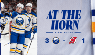 At the Horn | Sabres 3 - Devils 1
