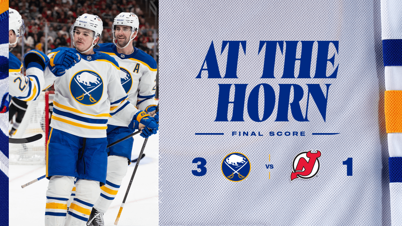 At the Horn | Sabres 3 - Devils 1