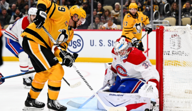 Fowler makes 36 saves in NHL debut, Canadiens defeat Penguins