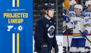 Projected Lineup: Dec. 17 vs. Winnipeg