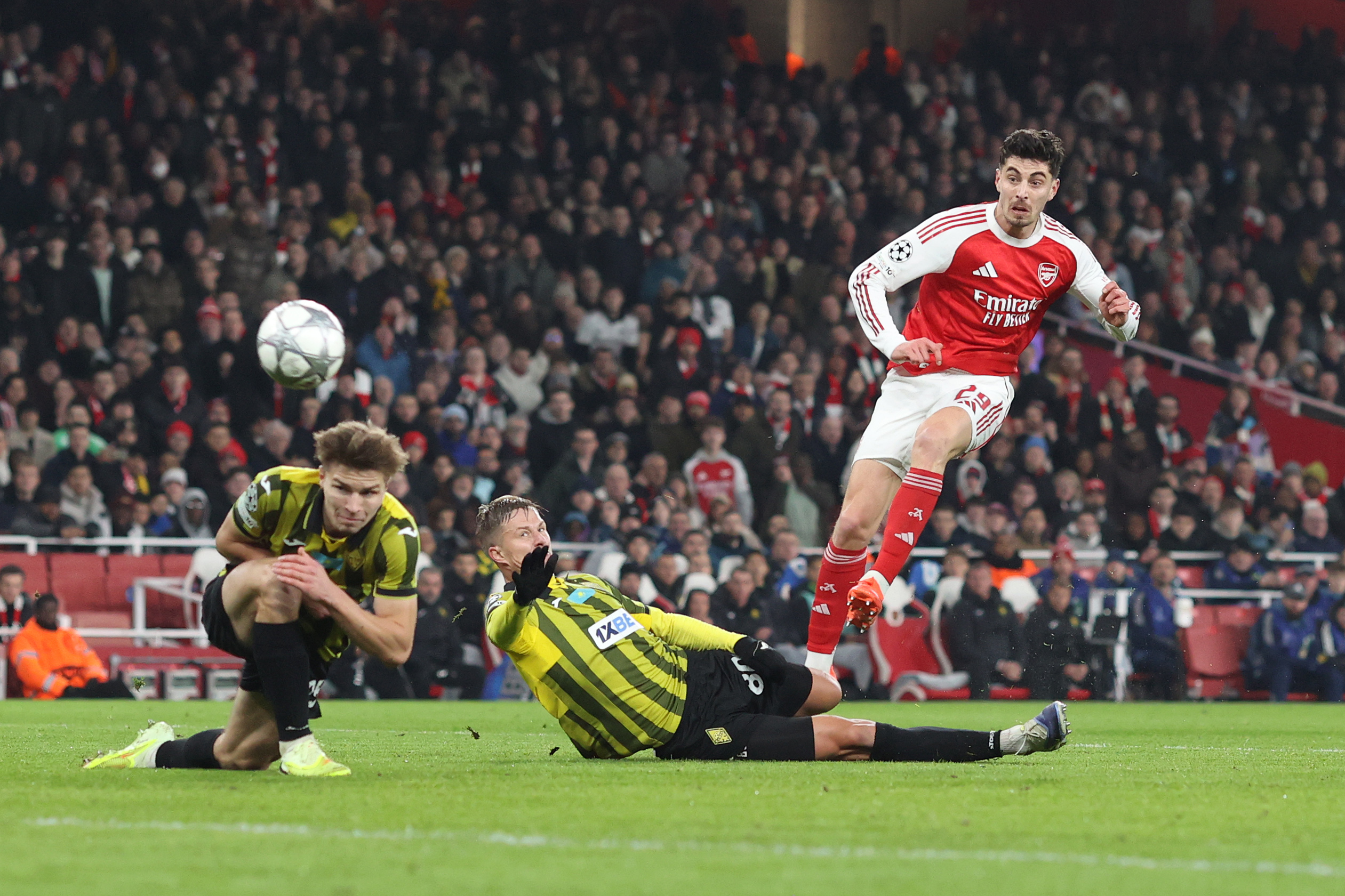 Arsenal FC v FC Kairat Almaty - UEFA Champions League 2025/26 League Phase MD8