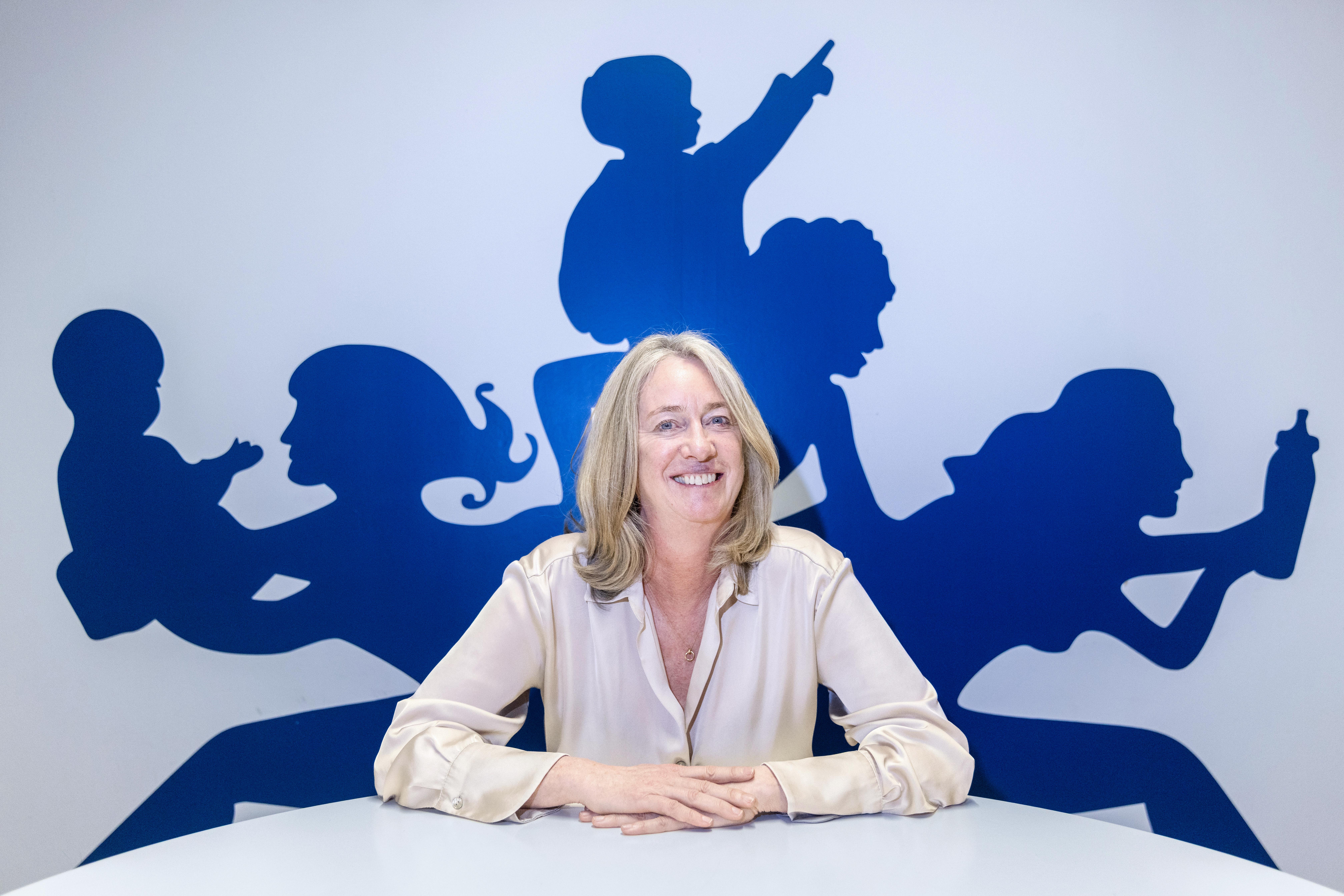 Justine Roberts, founder of Mumsnet, in her London offices.