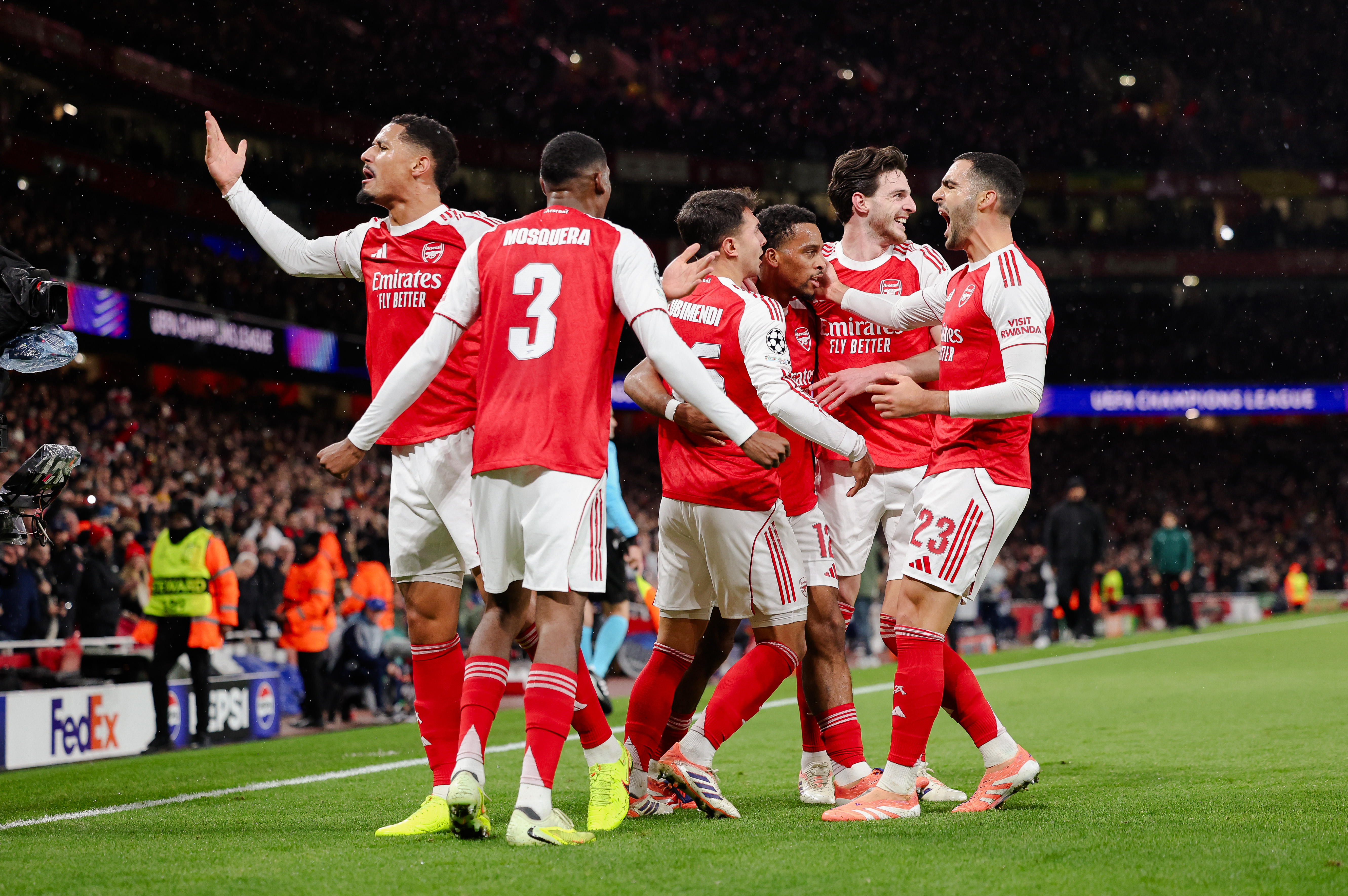 Arsenal boast a perfect record in Europe with seven wins from seven, and have conceded only twice