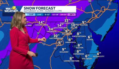 Winter Storm Warning issued for weekend