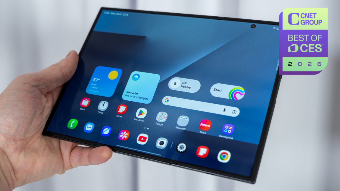 The Massive Galaxy Z TriFold Is Turning Heads at CES. It's Easy to See Why