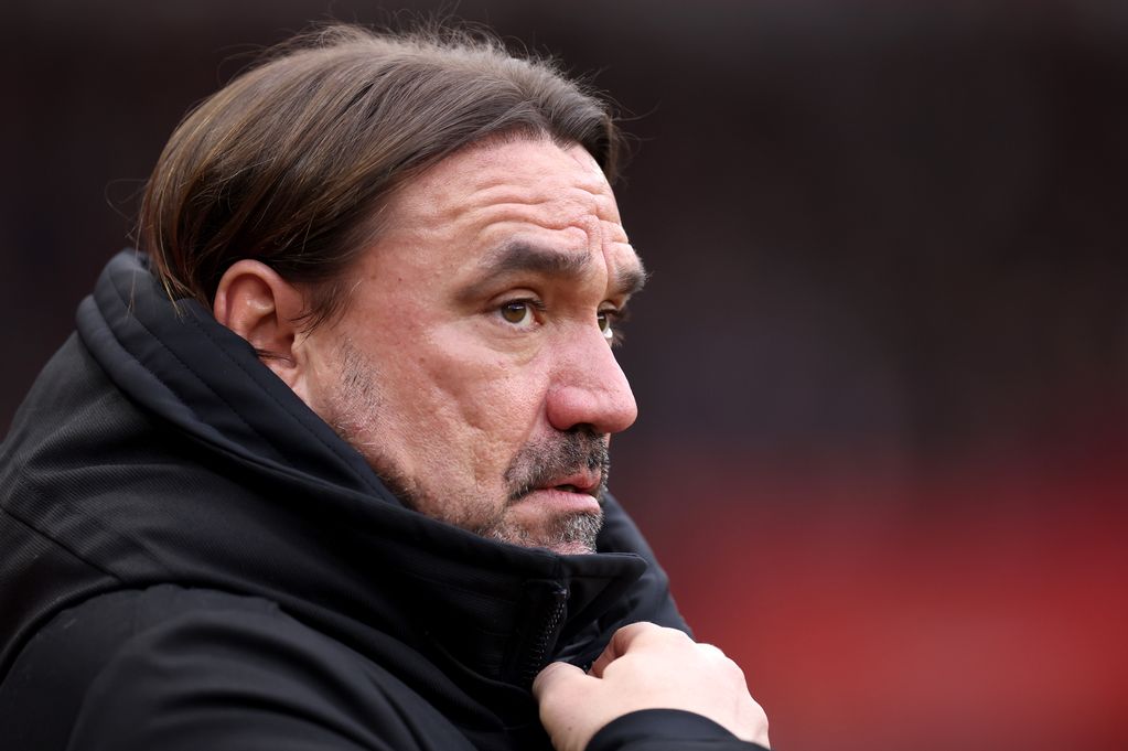 Leeds United manager Daniel Farke.