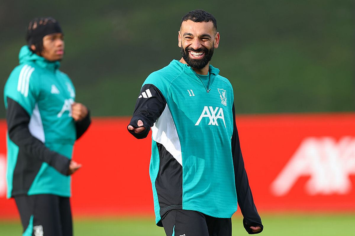 Mohamed Salah is back with the Liverpool squad ahead of the trip to Marseille