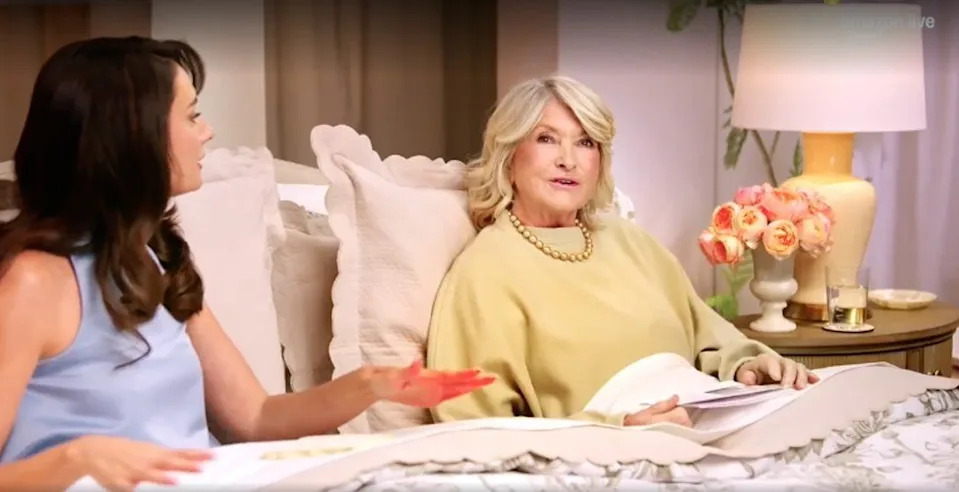 Martha Stewart on In Bed with Paige DeSorbo