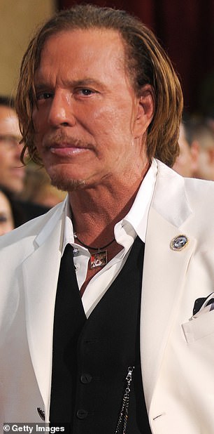 Rourke in 2009