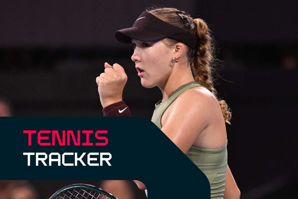 Tennis Tracker: Andreeva marches through in Adelaide, Raducanu stunned in Hobart