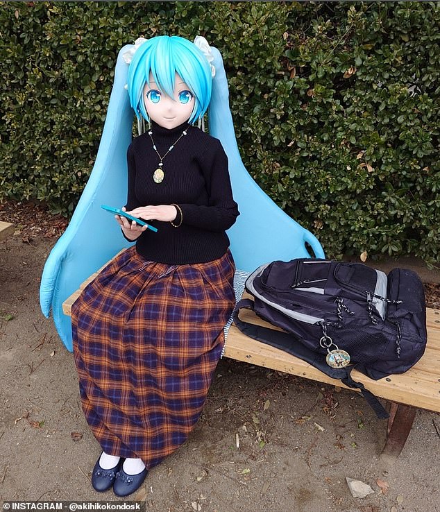 She¿s a digital popstar, officially a Vocaloid software voicebank, developed by the Japanese Crypton Future Media in 2007. Photo courtesy of Akihiko Kondo/@akihikokondosk
