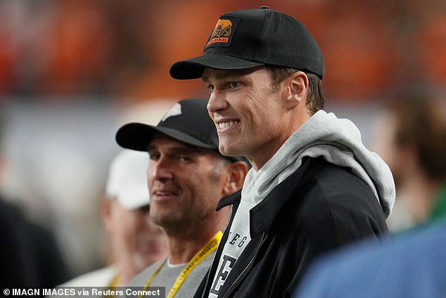 Tom Brady was in the building at Hard Rock to watch his potential No 1 pick play for Indiana