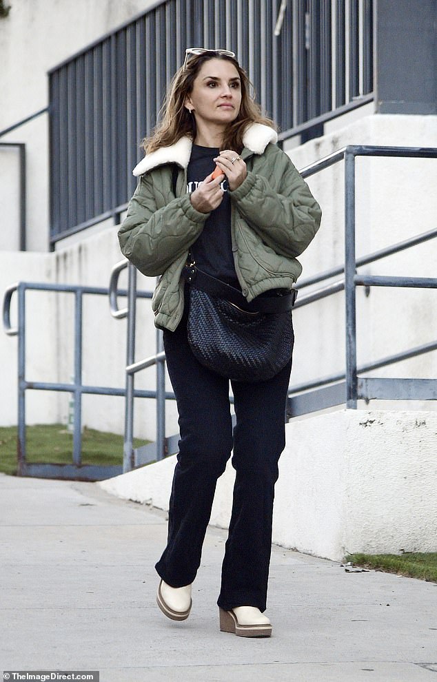 Rachael Leigh Cook was spotted out and about in Los Angeles on Monday