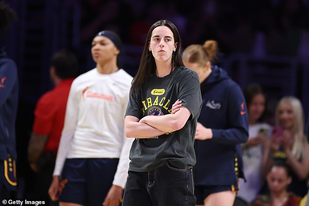 The move to television comes after a difficult second year in the WNBA for the Fever star